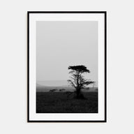Africa Photo B&W Poster