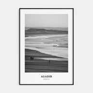 Agadir Portrait B&W Poster