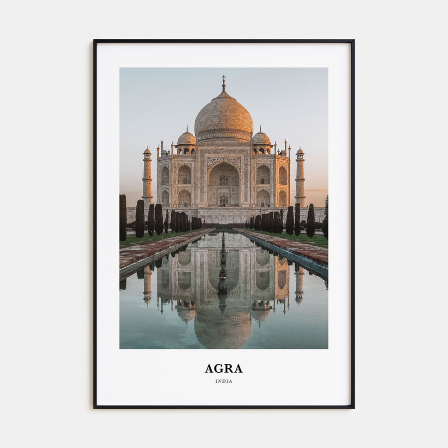 Agra Portrait Color Poster