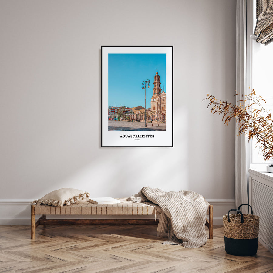 Aguascalientes Portrait Color Poster