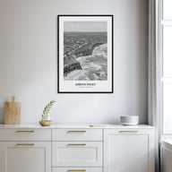 Aireys Inlet Portrait B&W Poster