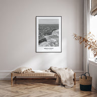 Aireys Inlet Portrait B&W Poster