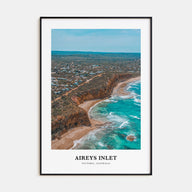 Aireys Inlet Portrait Color Poster