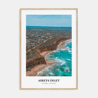 Aireys Inlet Portrait Color Poster