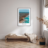 Aireys Inlet Portrait Color Poster