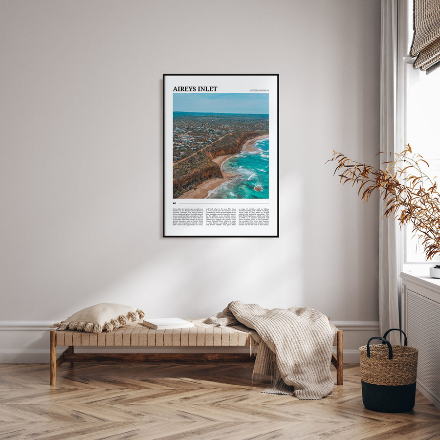 Aireys Inlet Travel Color Poster