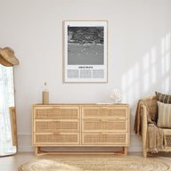 Airlie Beach Travel B&W Poster