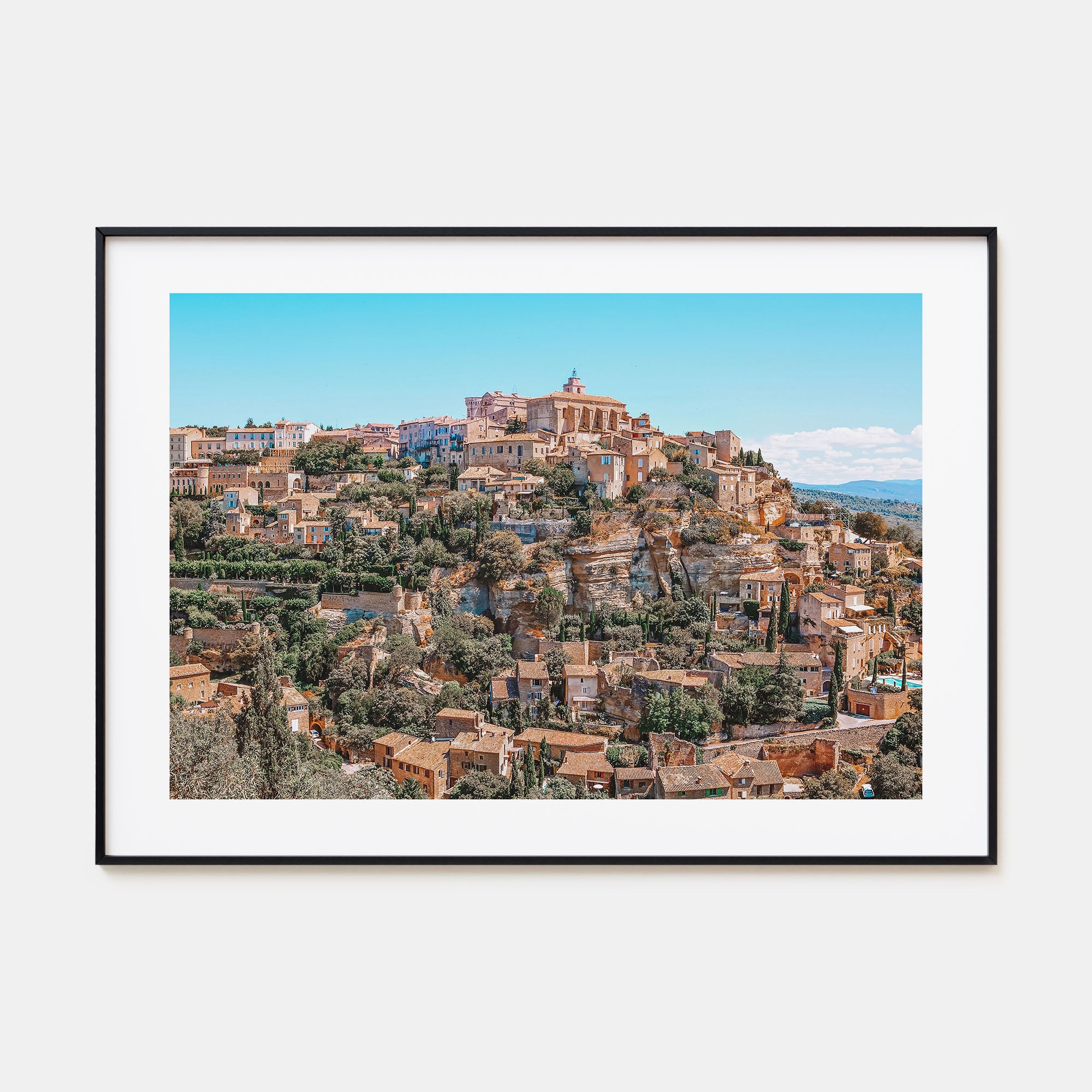 Aix-en-Provence Landscape Color Poster