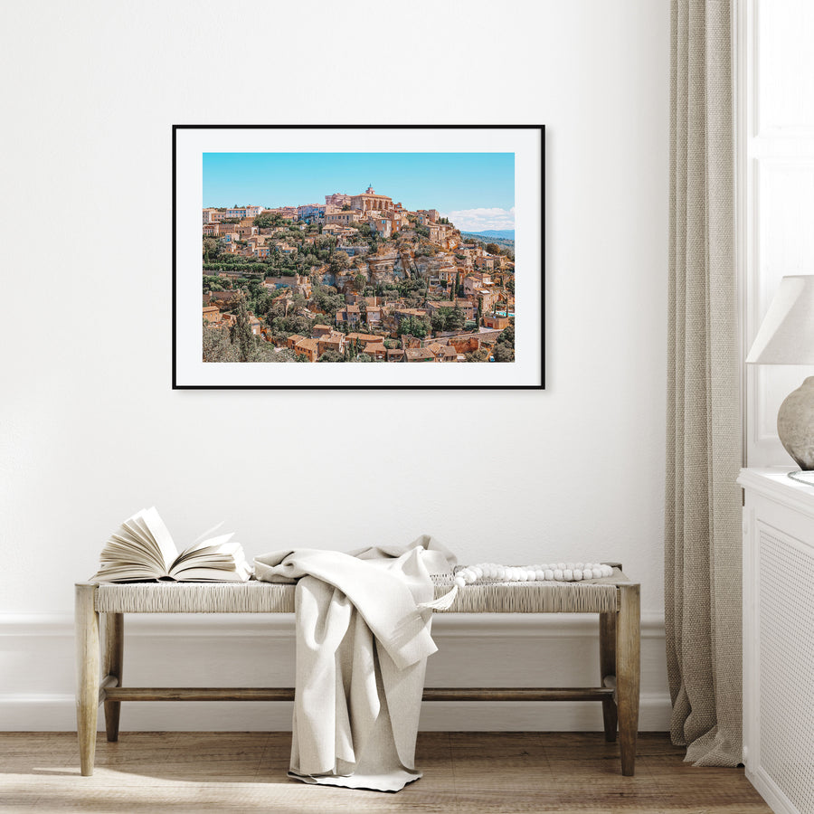 Aix-en-Provence Landscape Color Poster