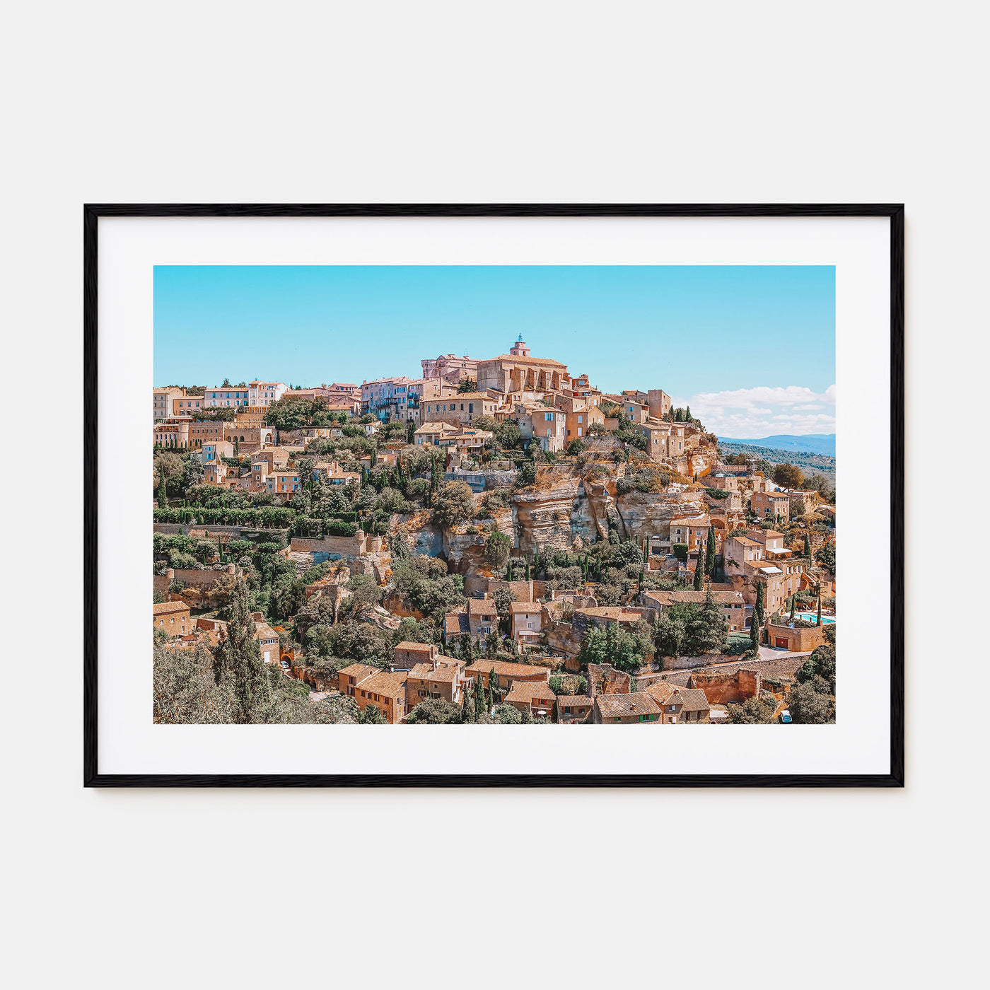 Aix-en-Provence Landscape Color Poster