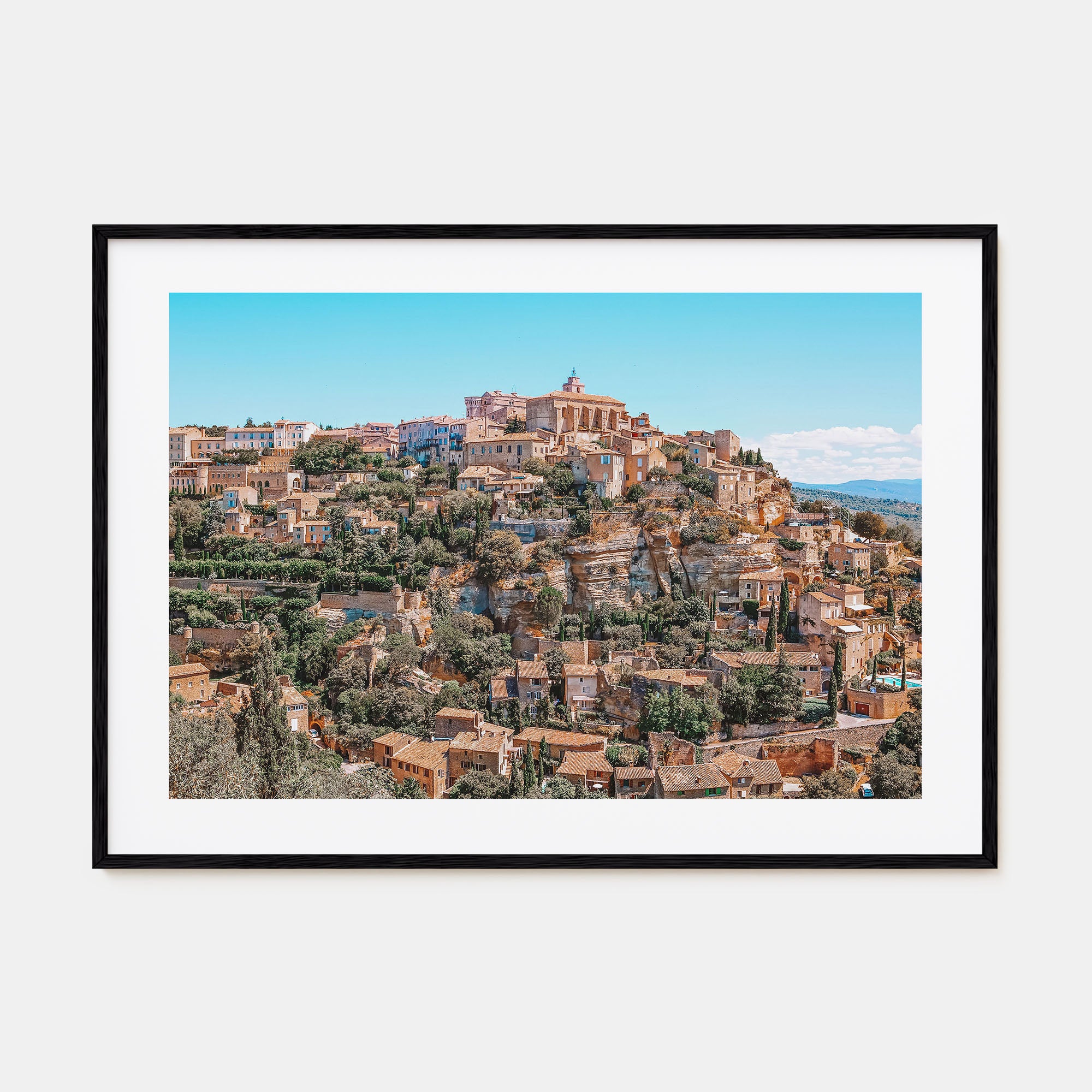 Aix-en-Provence Landscape Color Poster