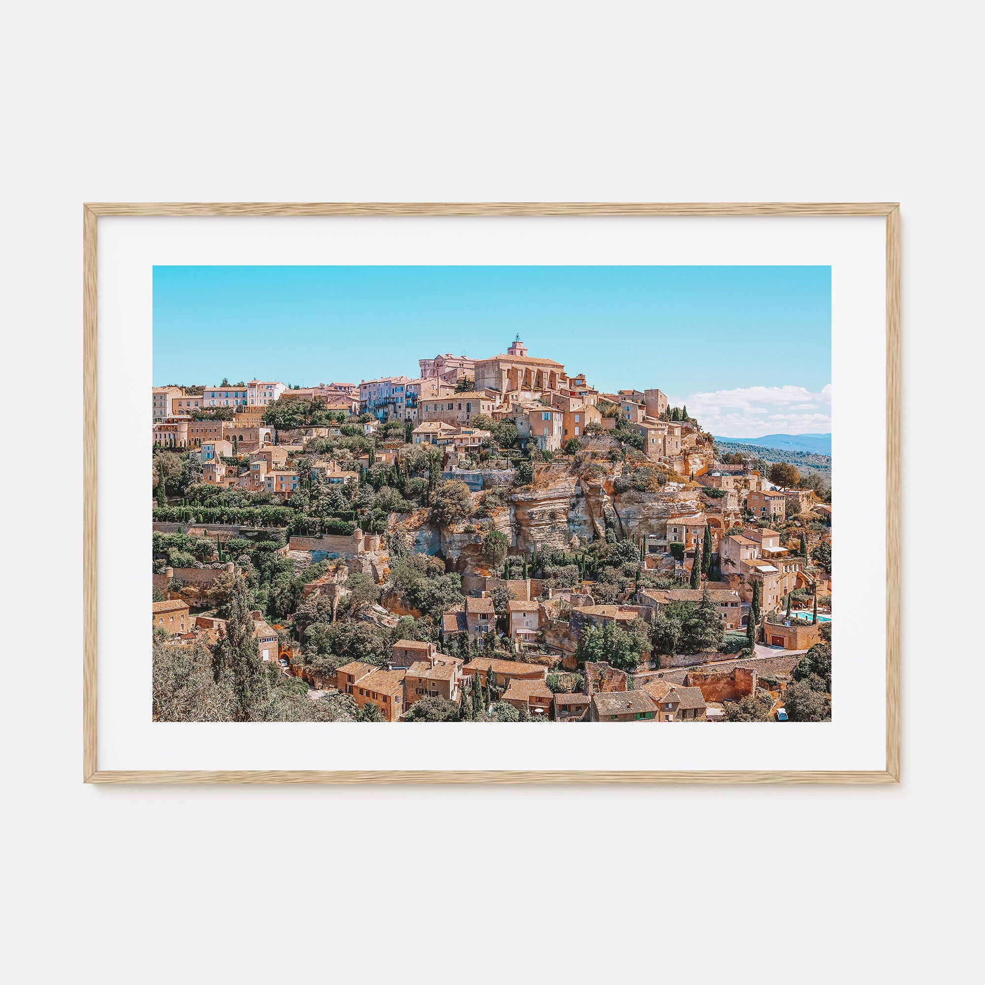 Aix-en-Provence Landscape Color Poster