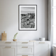 Aix-en-Provence Photo B&W Poster