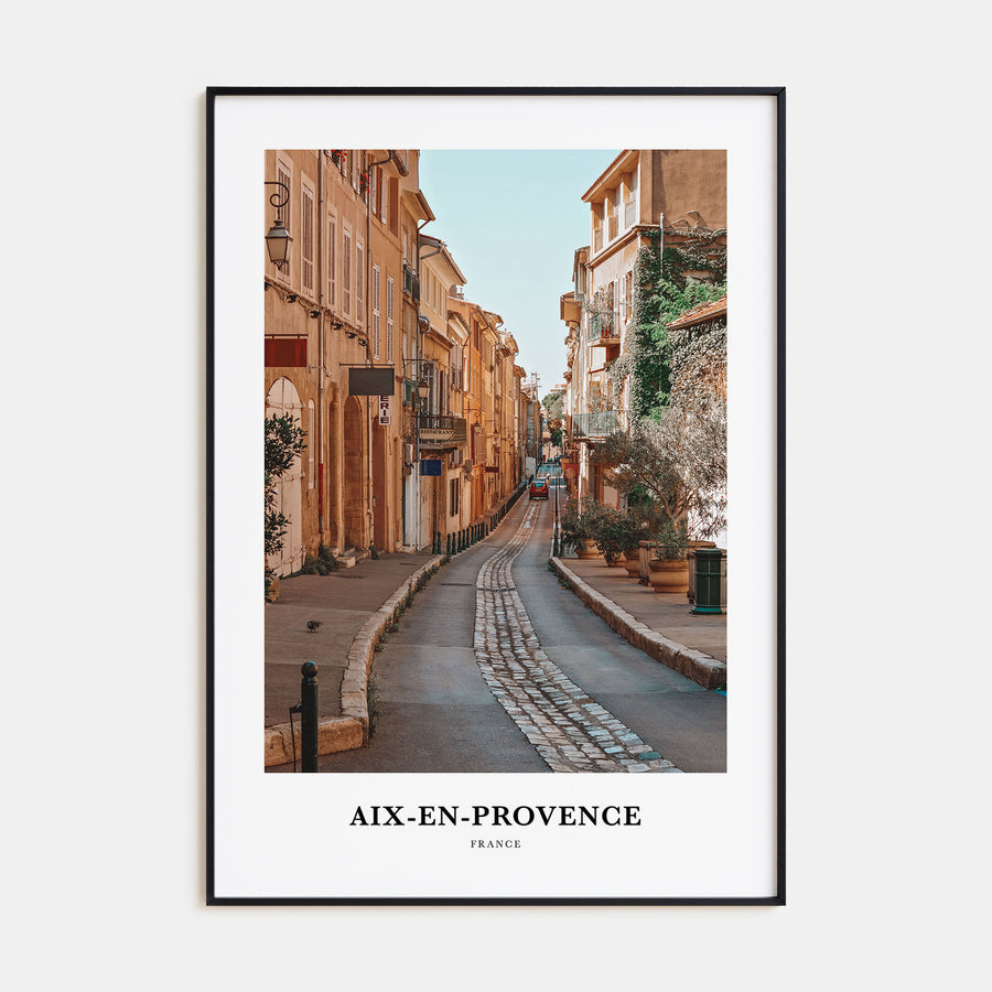 Aix-en-Provence Portrait Color Poster