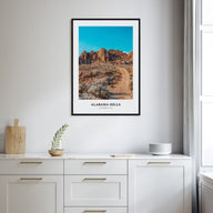 Alabama Hills Portrait Color Poster