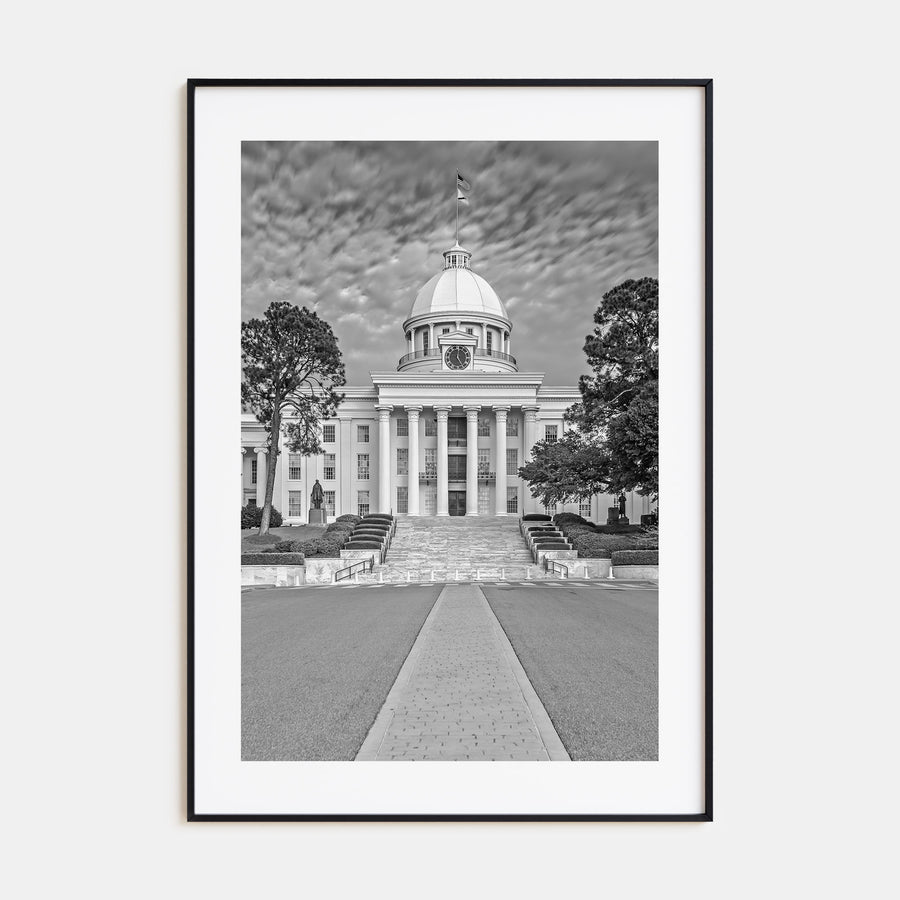 Alabama Photo B&W Poster