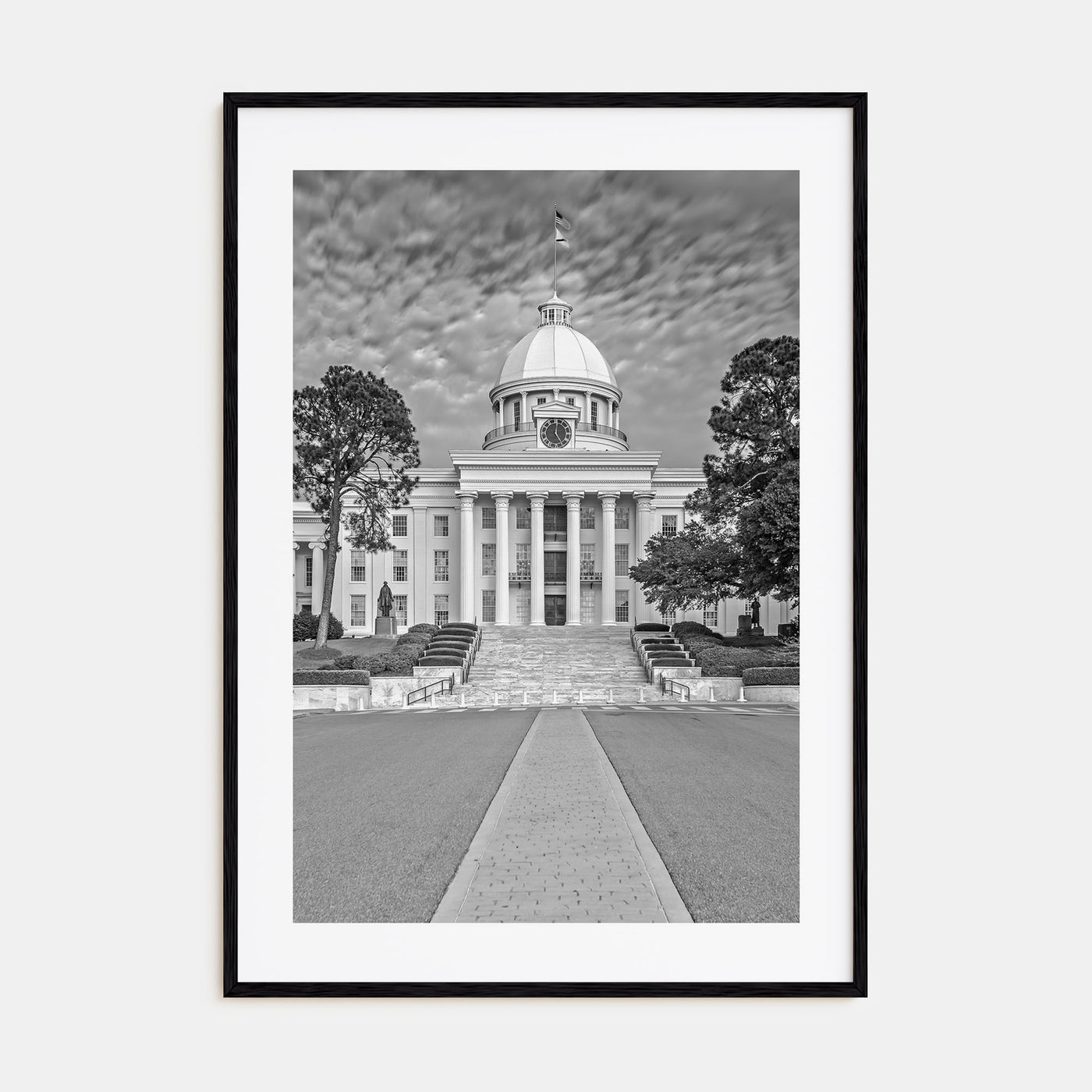 Alabama Photo B&W Poster