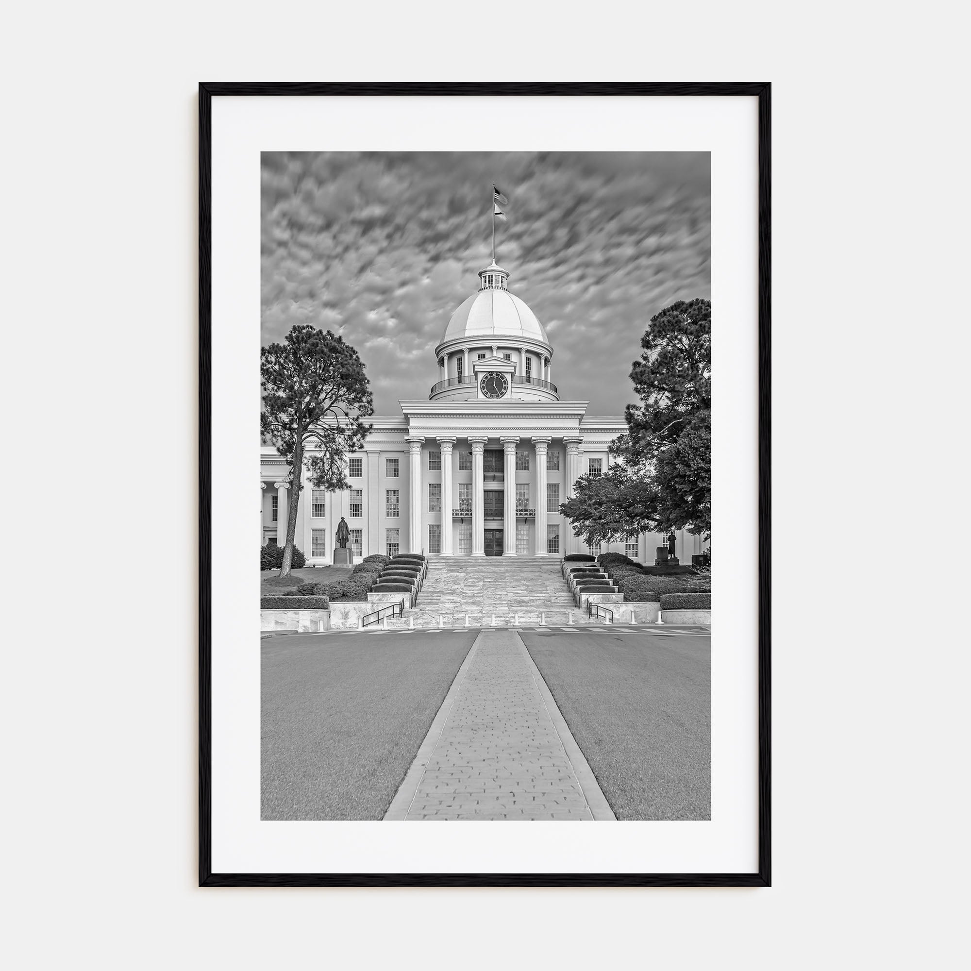 Alabama Photo B&W Poster