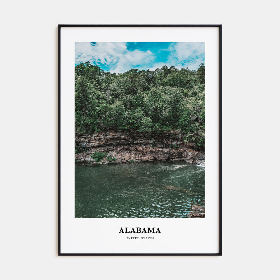Alabama Portrait Color Poster