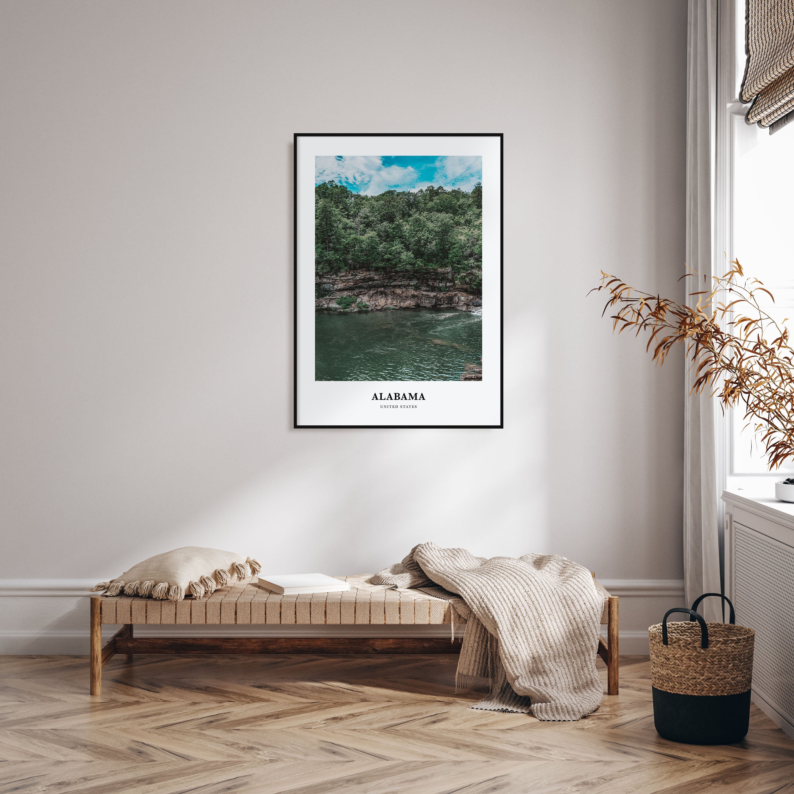 Alabama Portrait Color Poster