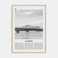 Alabama Travel B&W No 2 Poster