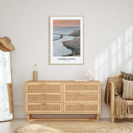 Alameda County Portrait Color Poster