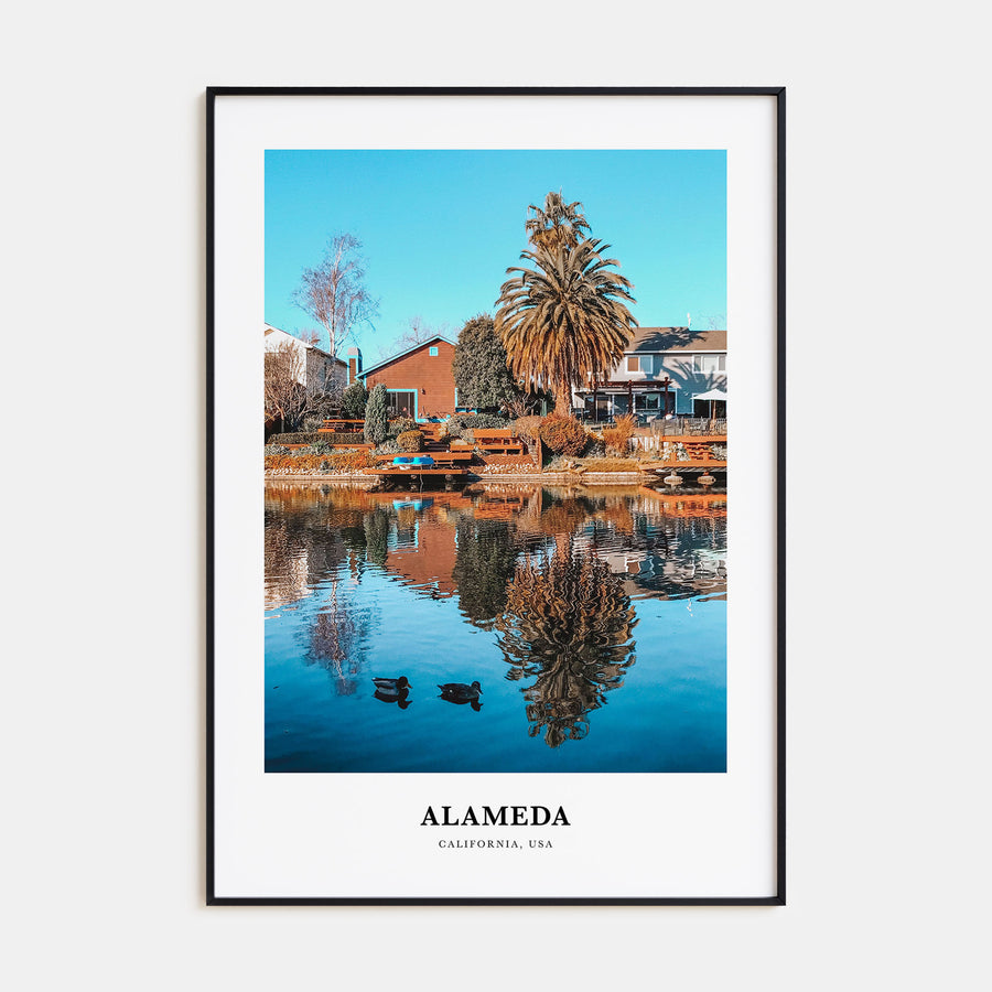 Alameda Portrait Color Poster