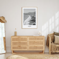 Alanya Portrait B&W Poster