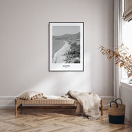 Alanya Portrait B&W Poster