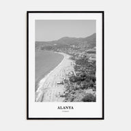 Alanya Portrait B&W Poster