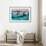 Alaska Landscape Color Poster