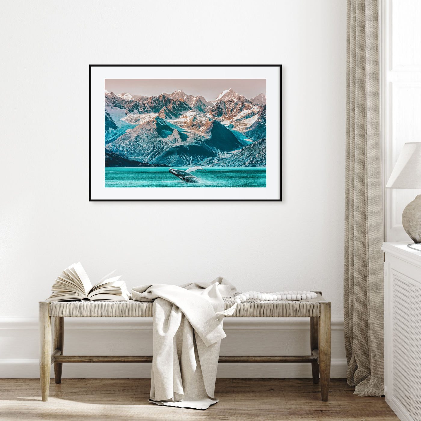 Alaska Landscape Color Poster