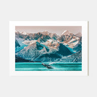 Alaska Landscape Color Poster
