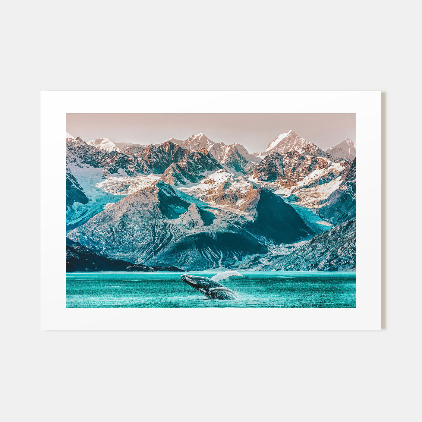 Alaska Landscape Color Poster