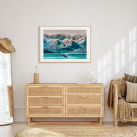 Alaska Landscape Color Poster