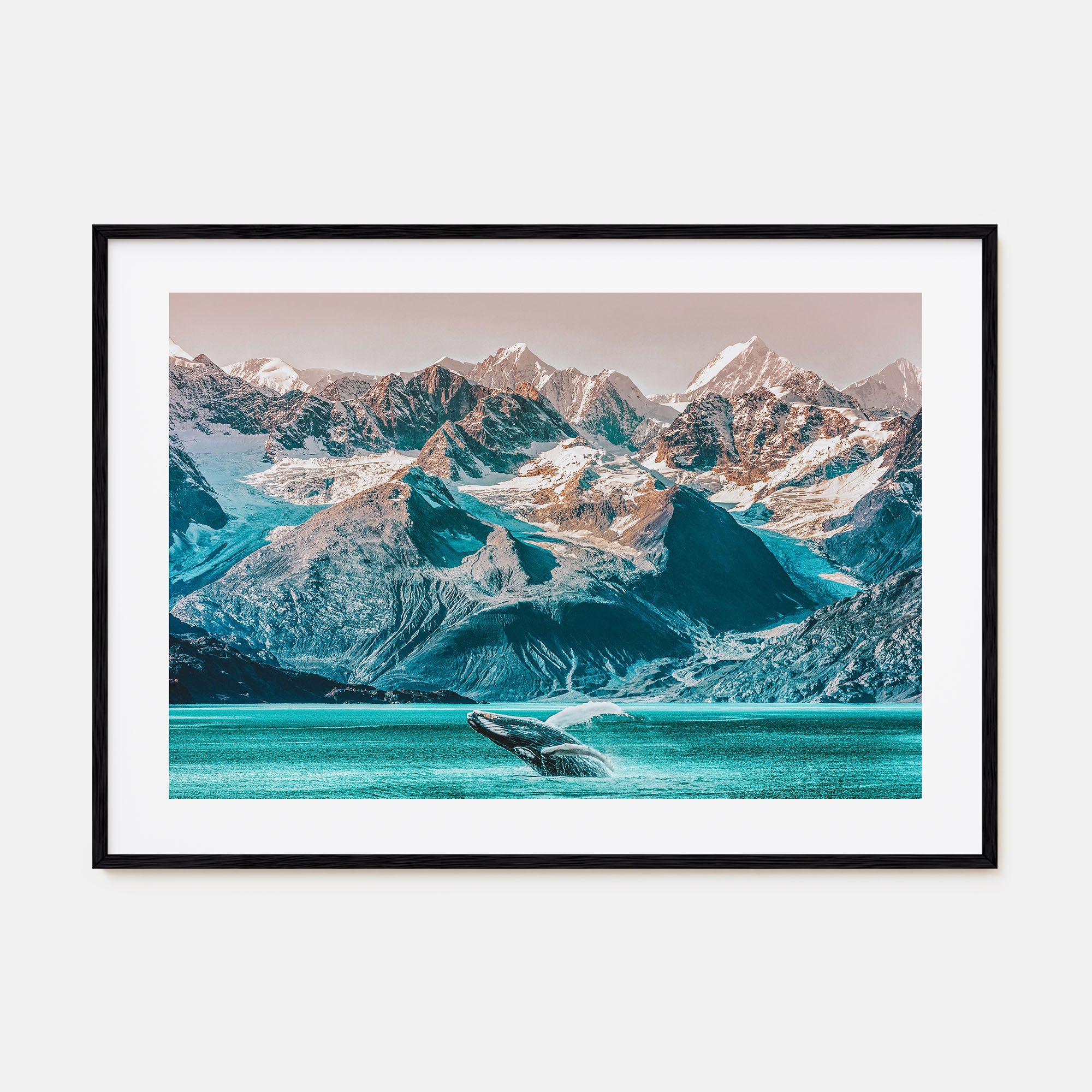 Alaska Landscape Color Poster