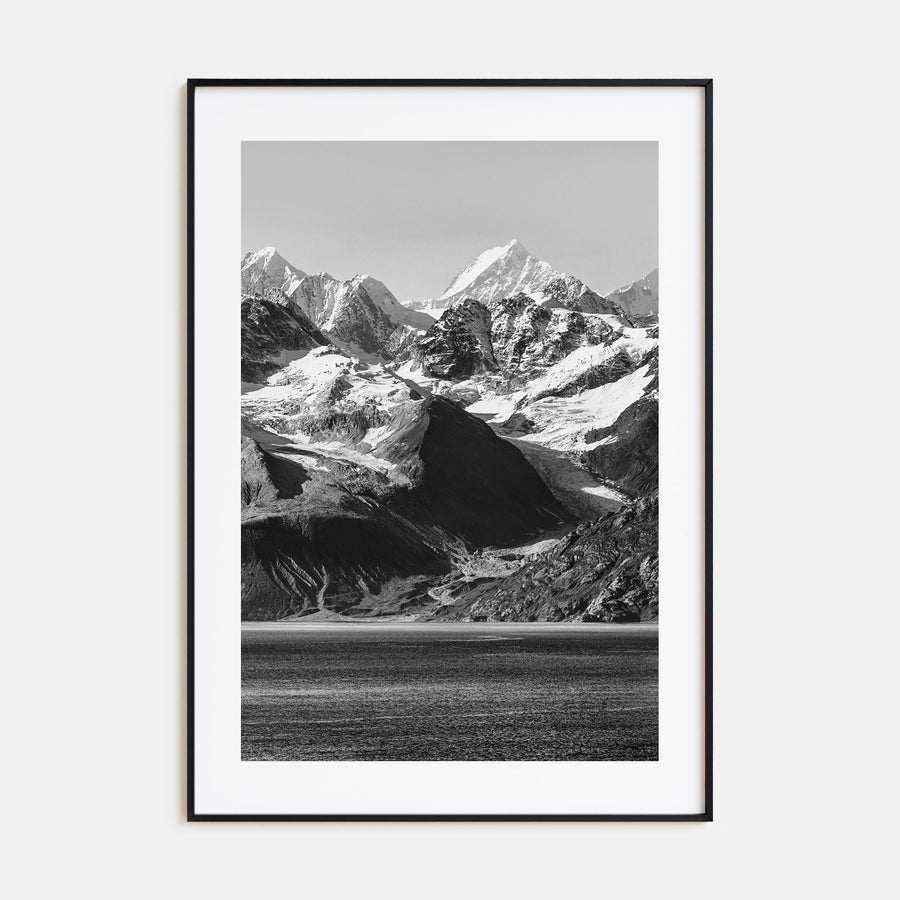 Alaska Photo B&W Poster