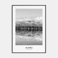 Alaska Portrait B&W No 1 Poster