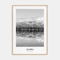 Alaska Portrait B&W No 1 Poster