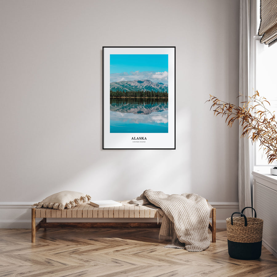 Alaska Portrait Color No 1 Poster
