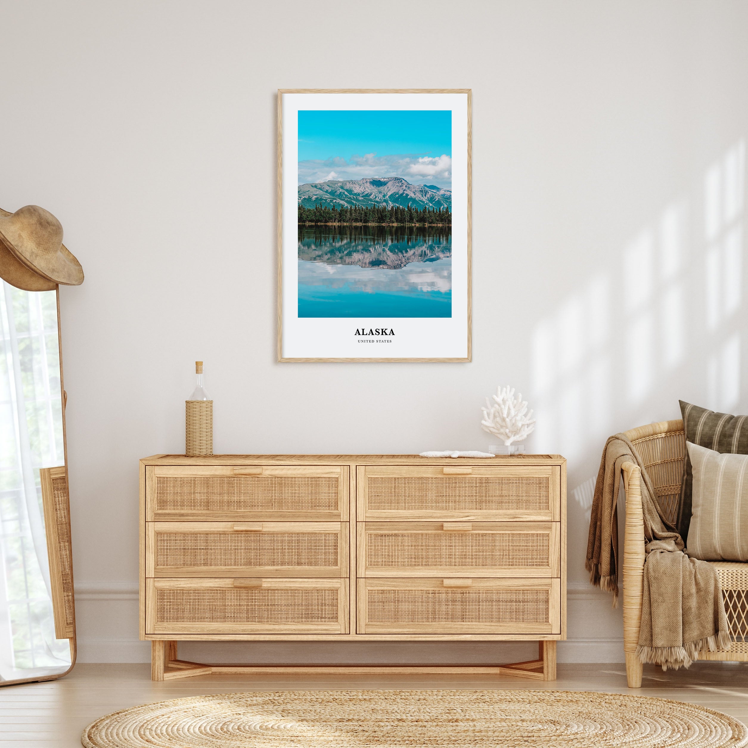 Alaska Portrait Color No 1 Poster