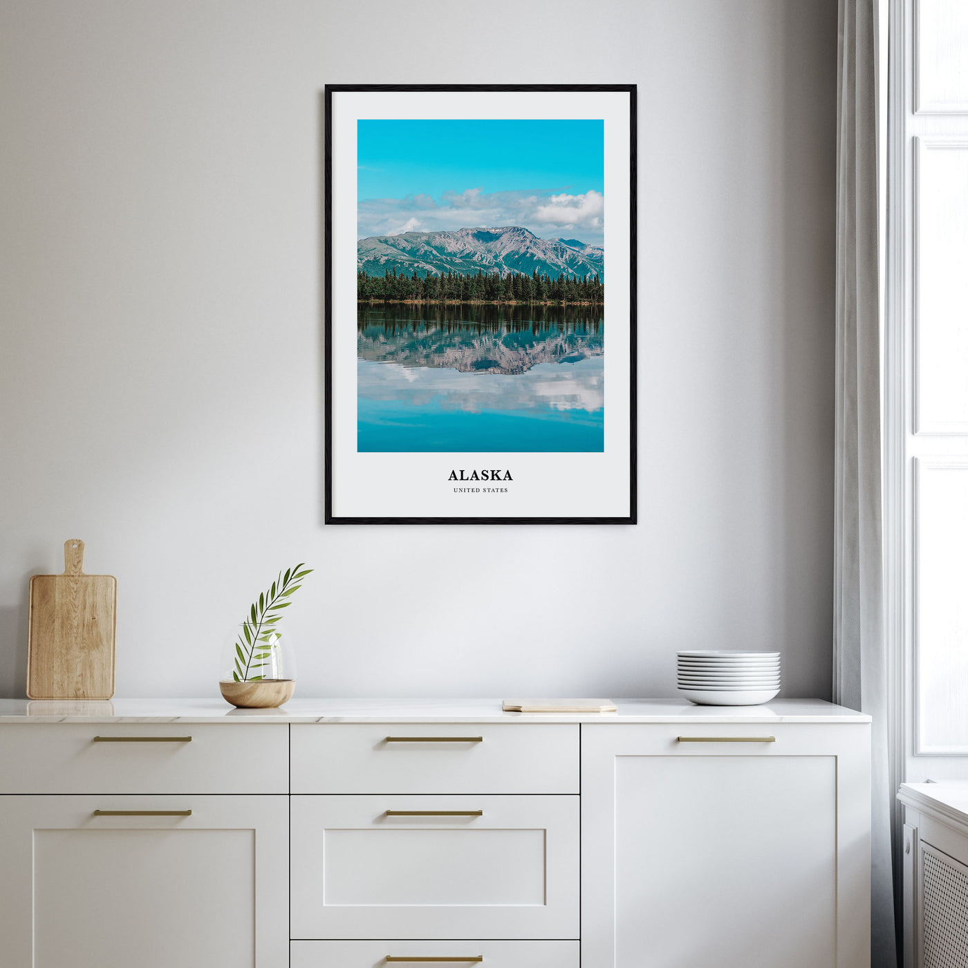 Alaska Portrait Color No 1 Poster