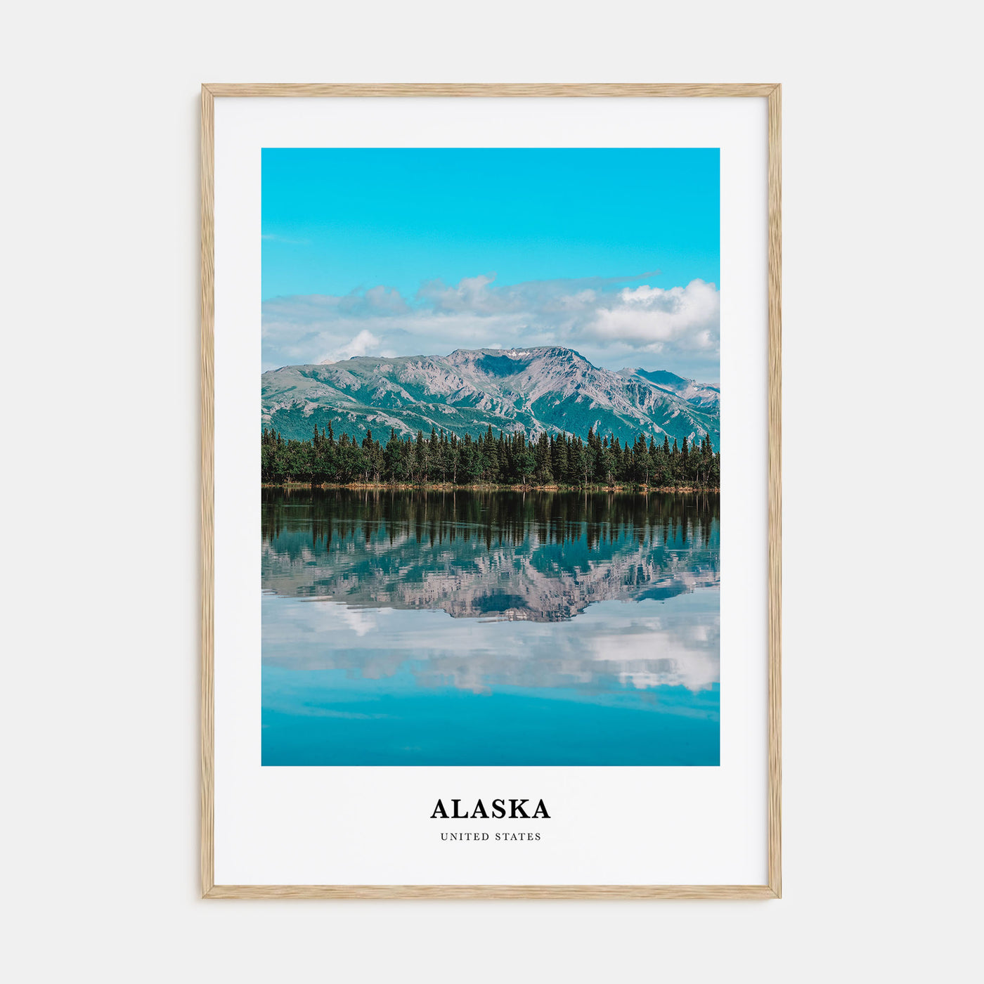 Alaska Portrait Color No 1 Poster