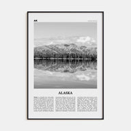 Alaska Travel B&W No 2 Poster