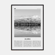 Alaska Travel B&W No 2 Poster