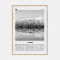 Alaska Travel B&W No 2 Poster