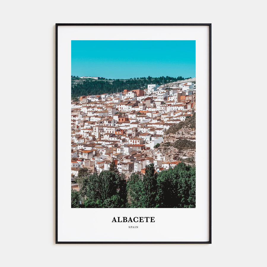 Albacete Portrait Color Poster