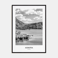 Albania Portrait B&W No 2 Poster
