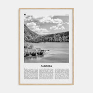 Albania Travel B&W No 1 Poster