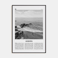 Albania Travel B&W No 2 Poster